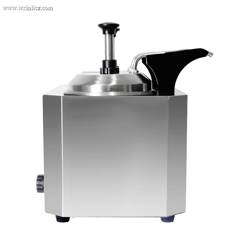 Stainless Steel Commercial Kitchen Electric Cheese Sauce Warmer With Pump