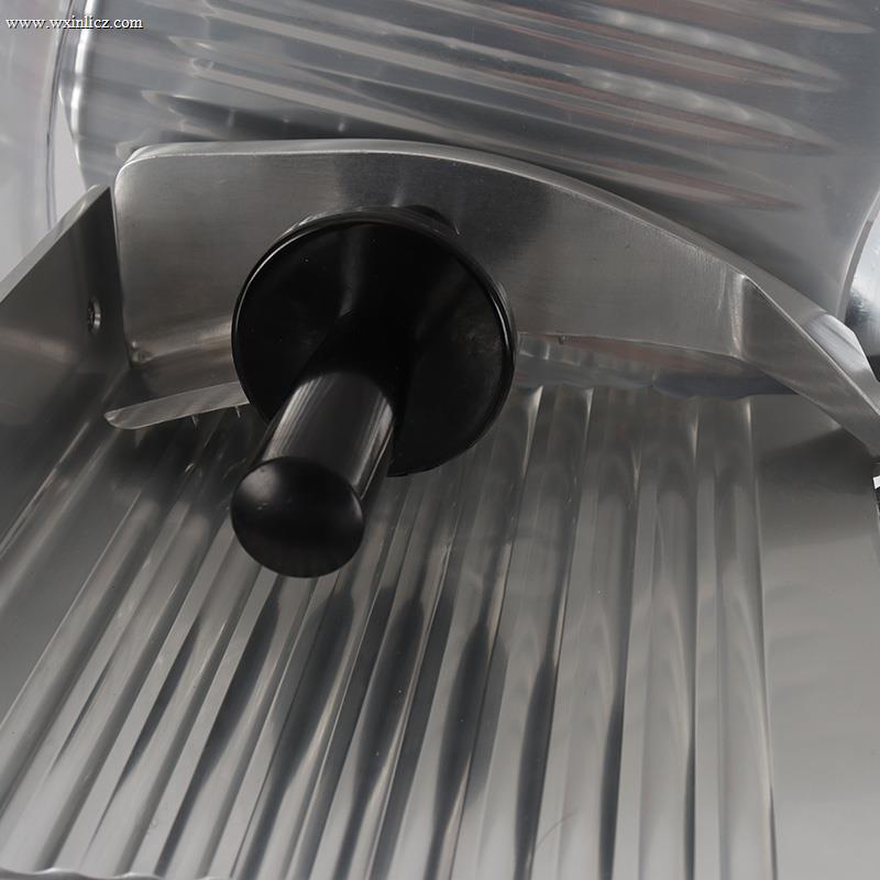 Die-casting Aluminum Alloy and Body Painted Stainless Steel Commercial Restaurant Meat Slicing Machine