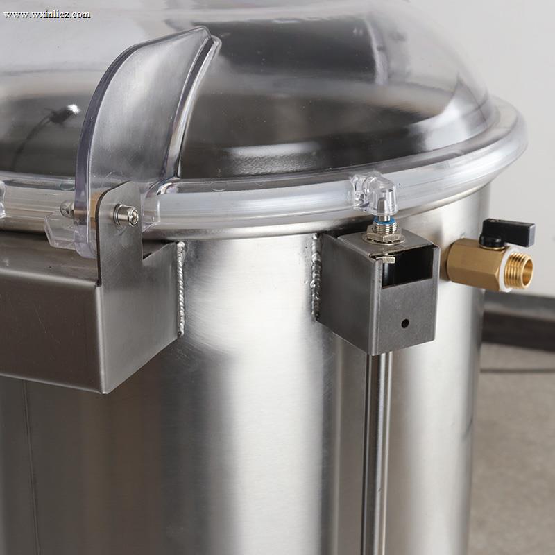 Stainless Steel Commercial Electric Potato Peeler Shellfish Cleaning Kitchen Machine