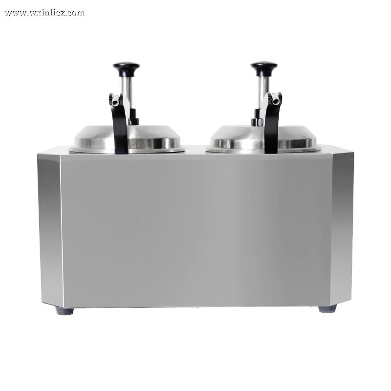 Stainless Steel Commercial Kitchen Electric Cheese Sauce Warmer With Pump