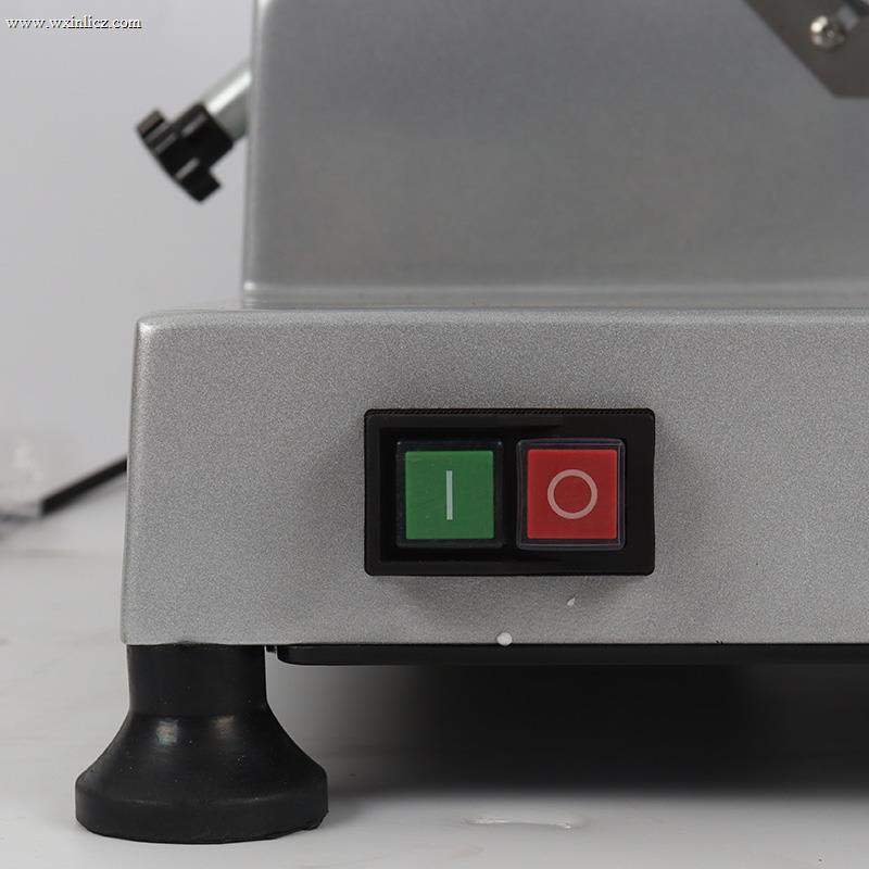 Die-casting Aluminum Alloy and Body Painted Stainless Steel Commercial Restaurant Meat Slicing Machine