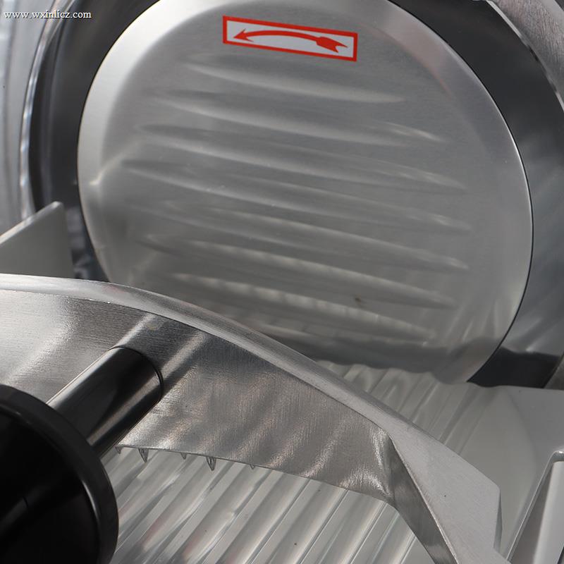 Aluminum Magnesium Alloy and Anodized Stainless Steel Commercial Restaurant Meat Slicing Machine