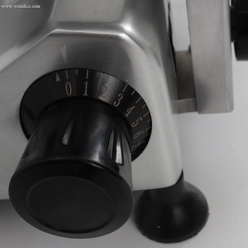 Aluminum Magnesium Alloy and Anodized Stainless Steel Commercial Restaurant Meat Slicing Machine