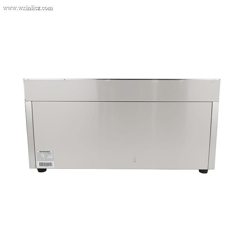 Stainless Steel Natural Gas/LPG Commercial Kitchen Countertop Griddle with Fryer
