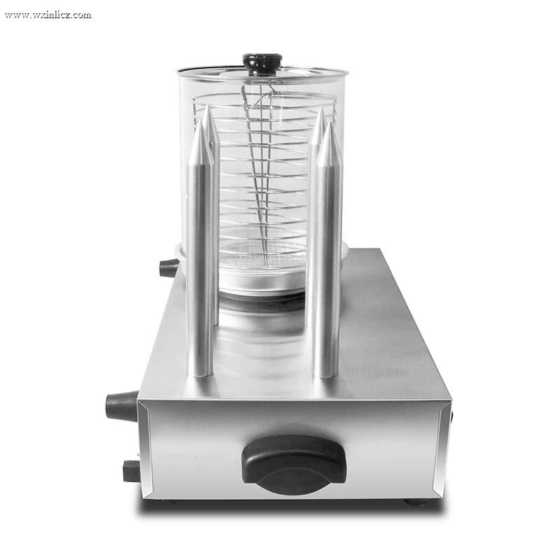 Stainless Steel Hot Dog and Bun Warmer Machine With Sticks