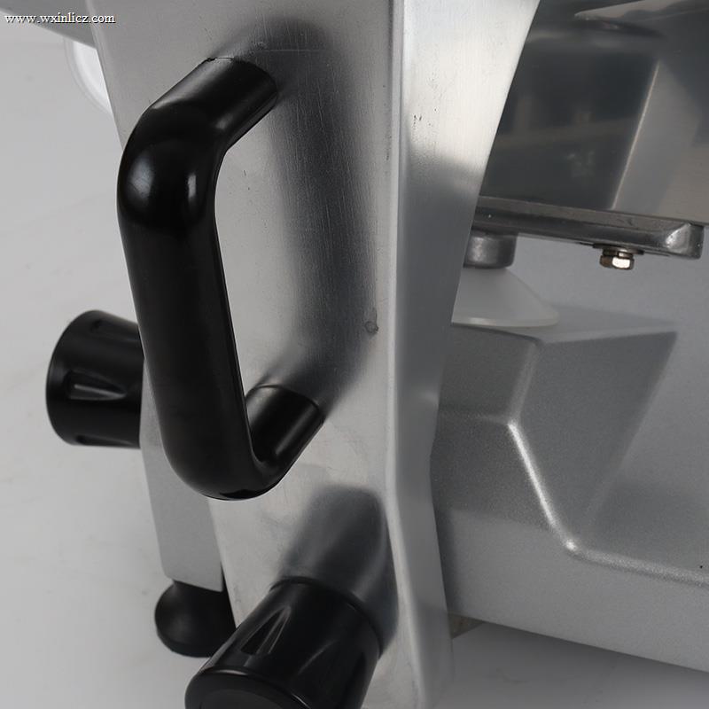 Die-casting Aluminum Alloy and Body Painted Stainless Steel Commercial Restaurant Meat Slicing Machine