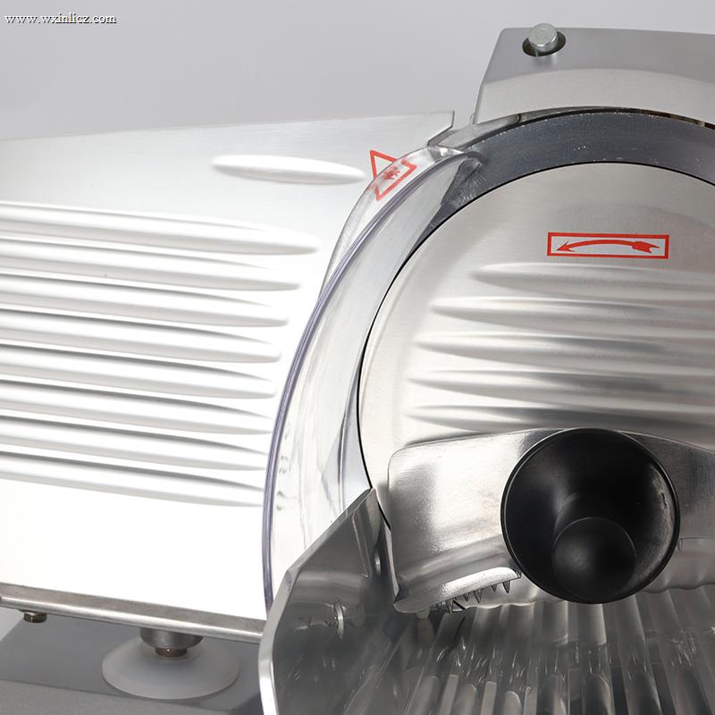 Die-casting Aluminum Alloy and Body Painted Stainless Steel Commercial Restaurant Meat Slicing Machine
