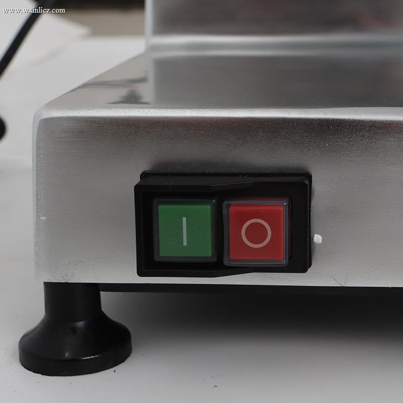 Aluminum Magnesium Alloy and Anodized Stainless Steel Commercial Restaurant Meat Slicing Machine