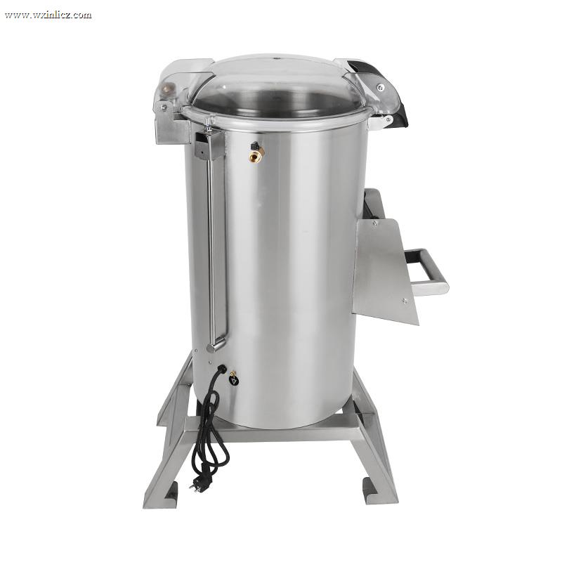 Stainless Steel Commercial Electric Potato Peeler Shellfish Cleaning Kitchen Machine