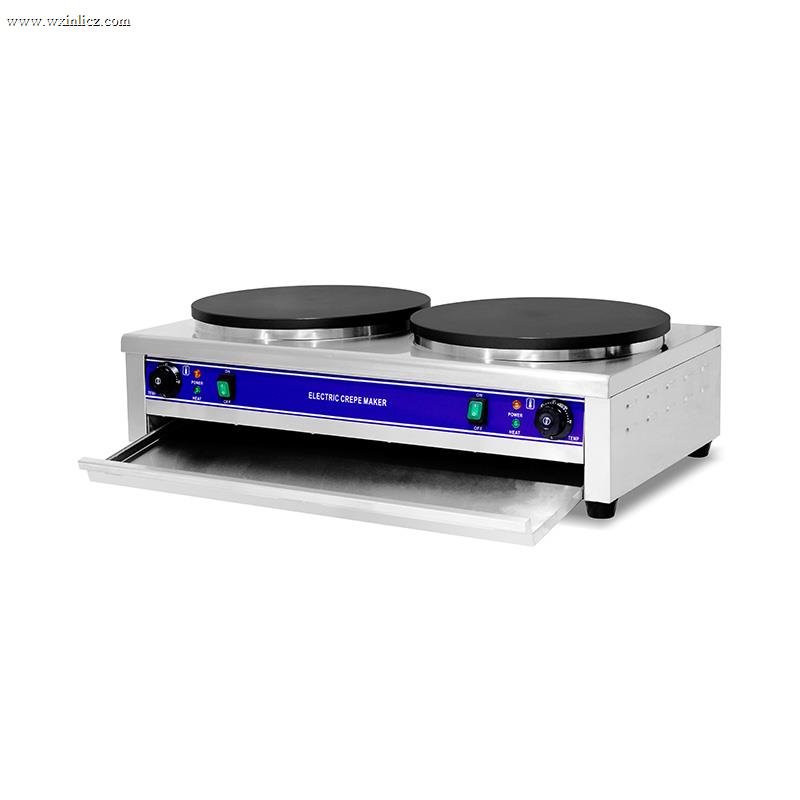 Stainless Steel Teflon Coated Electric Crepe Maker Machine