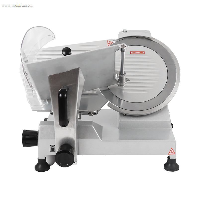 Die-casting Aluminum Alloy and Body Painted Stainless Steel Commercial Restaurant Meat Slicing Machine