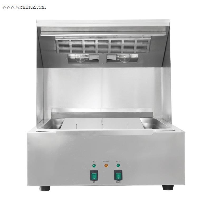 Stainless Steel Commercial French Fries Warmer Kitchen Machine