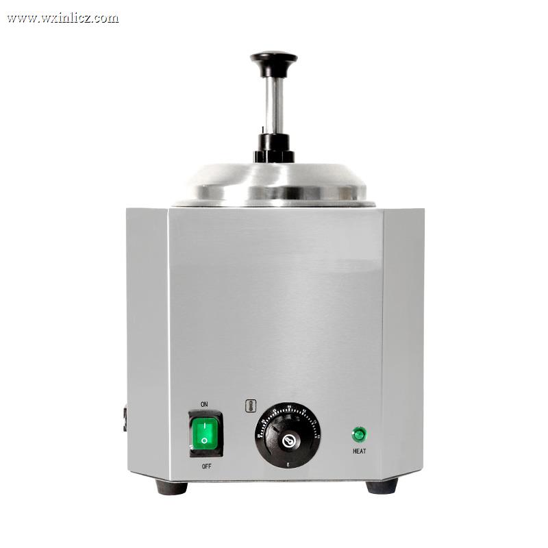 Stainless Steel Commercial Kitchen Electric Cheese Sauce Warmer With Pump