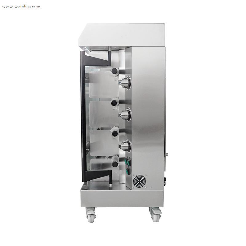 Stainless Steel Commercial Kitchen Natural Gas/LPG  Chicken Rotisserie Machine