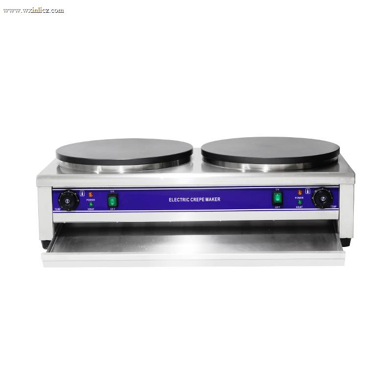 Stainless Steel Teflon Coated Electric Crepe Maker Machine