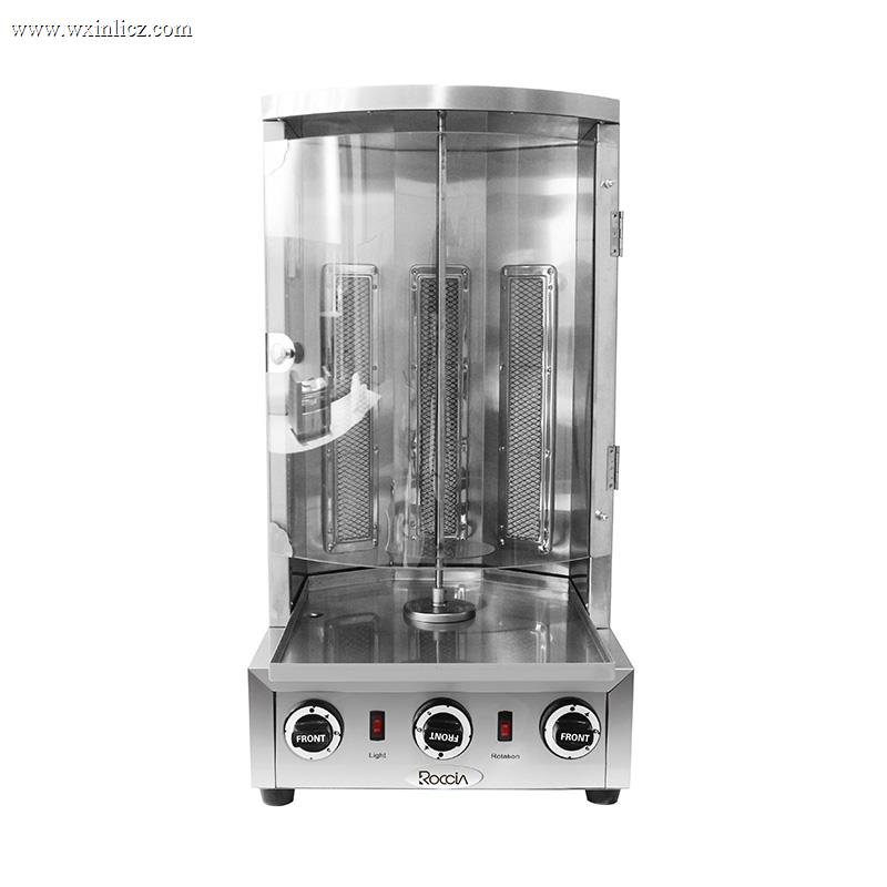 Stainless Steel Commercial Natural Gas/LPG Shawarma Grill Kitchen Machine