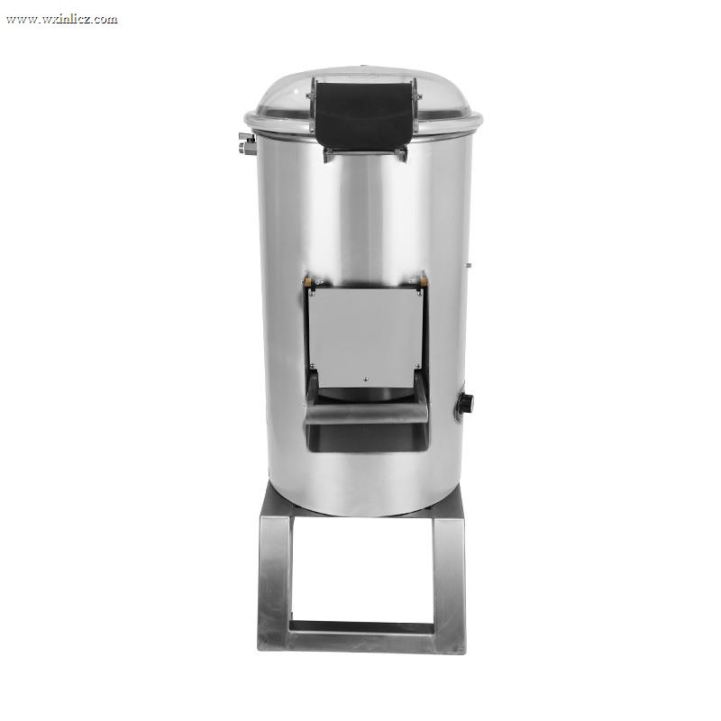 Stainless Steel Commercial Electric Potato Peeler Shellfish Cleaning Kitchen Machine