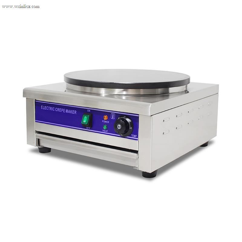 Stainless Steel Teflon Coated Electric Crepe Maker Machine