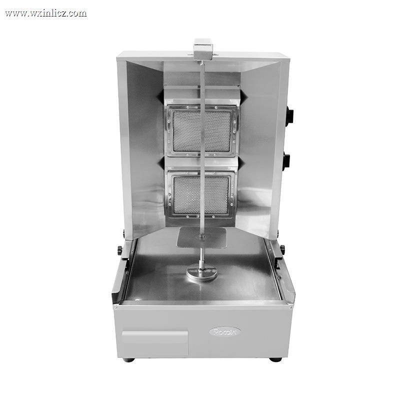 Stainless Steel Commercial Natural Gas/LPG Shawarma Grill Kitchen Machine