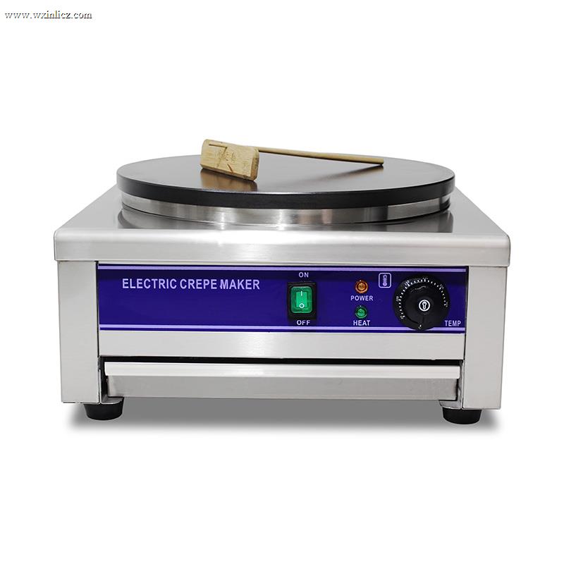 Stainless Steel Teflon Coated Electric Crepe Maker Machine