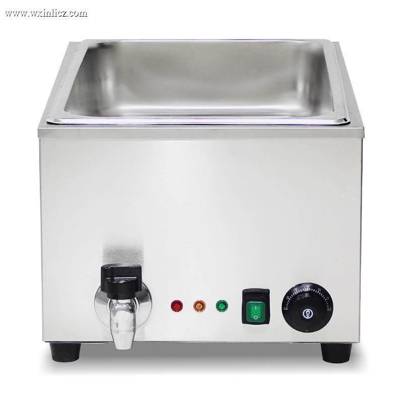 Stainless Steel Commercial Electric Bain Marie Kitchen Machine With Anti-Dry Protective Heater